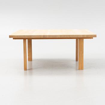 An oak coffee table, second half of the 20th Century.