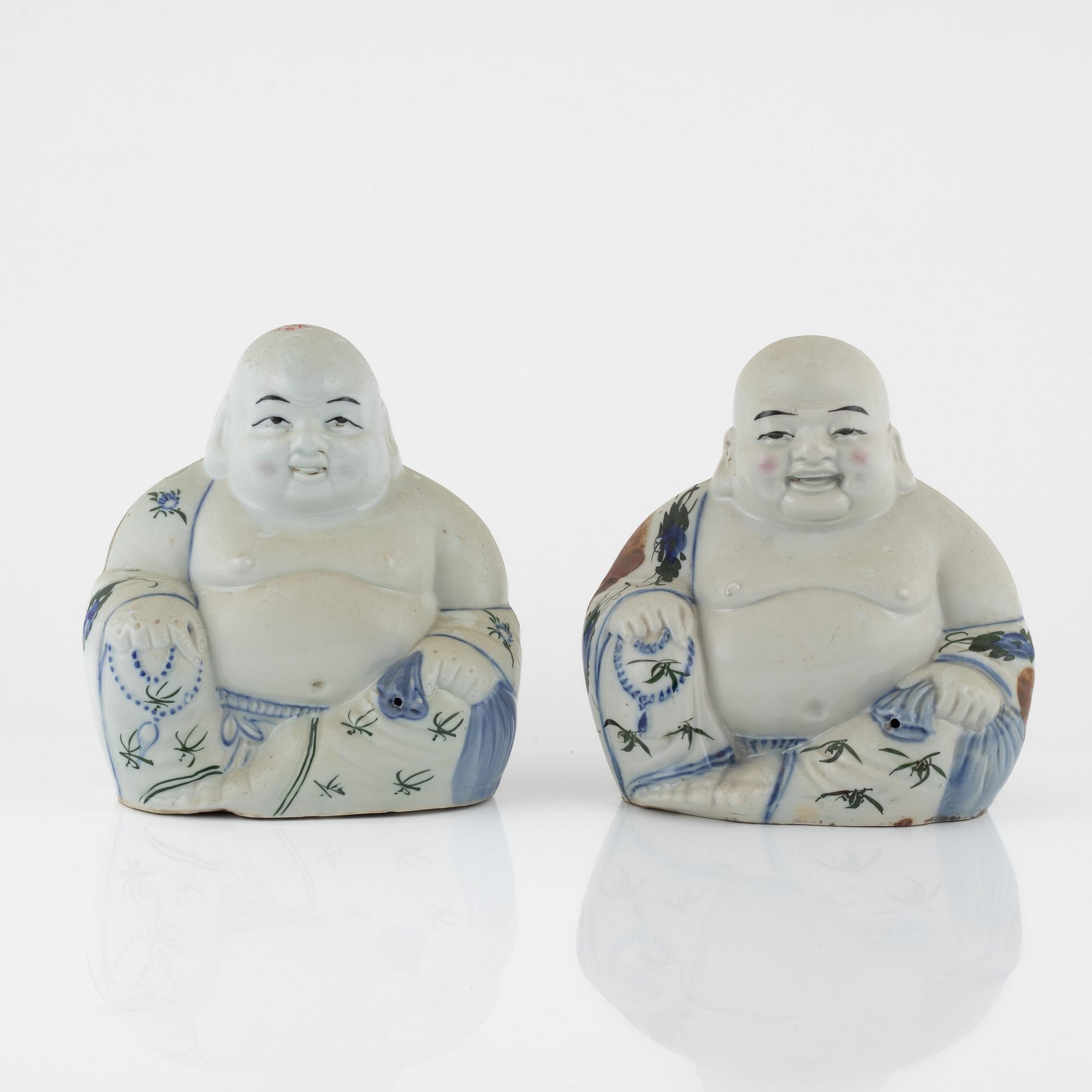 Figuriner, ett par, Kina, 1900-tal.