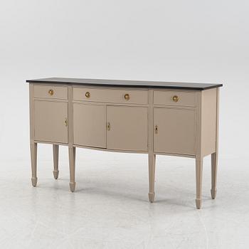 A painted Louis XVI-style cupboard, 1940's/50's.