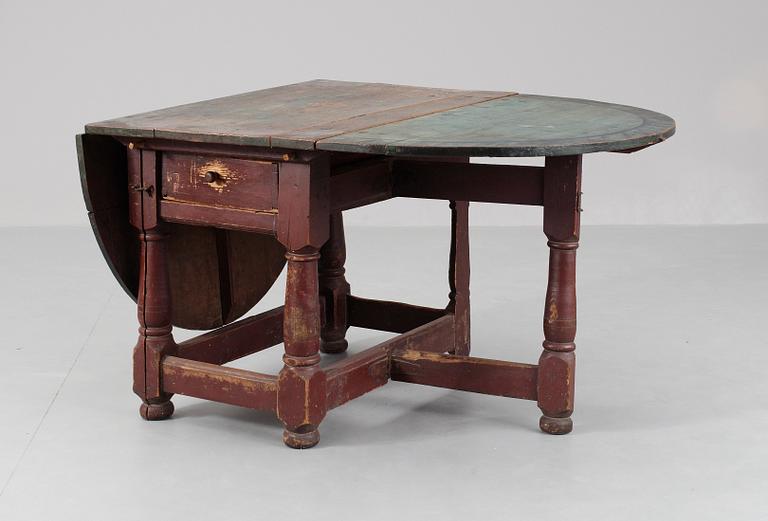 A Swedish 18th/19th cent table, Dalarna.