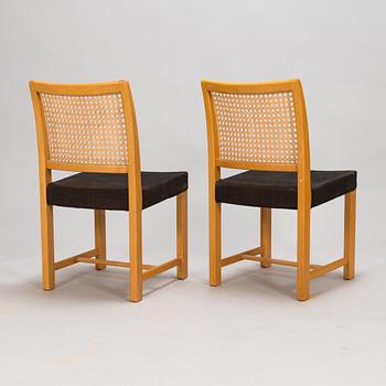 Carl Gustaf Hiort af Ornäs, , A 1950s 'Näyttely Senior' dining table and 6 chairs for HMN Huonekalu Mikko Nupponen.