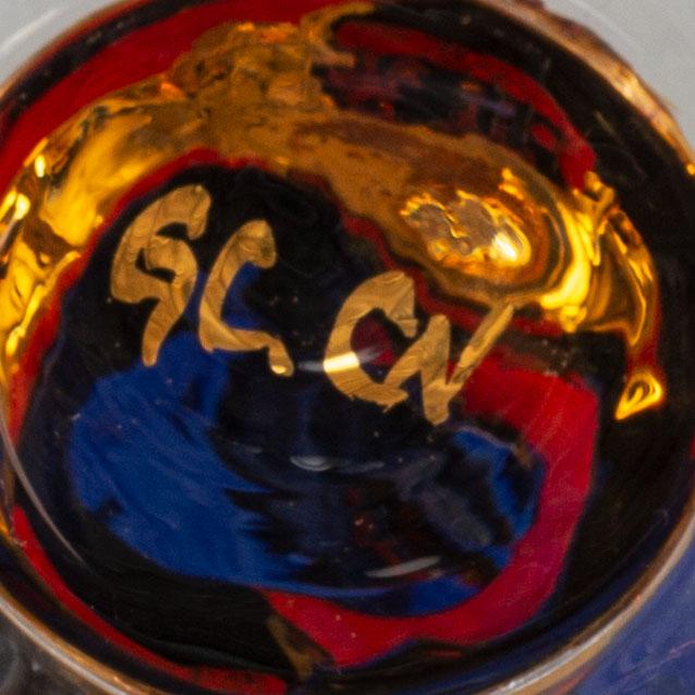 12 glasses from "Nobelservisen" by Gunnar Cyrén, Orrefors.