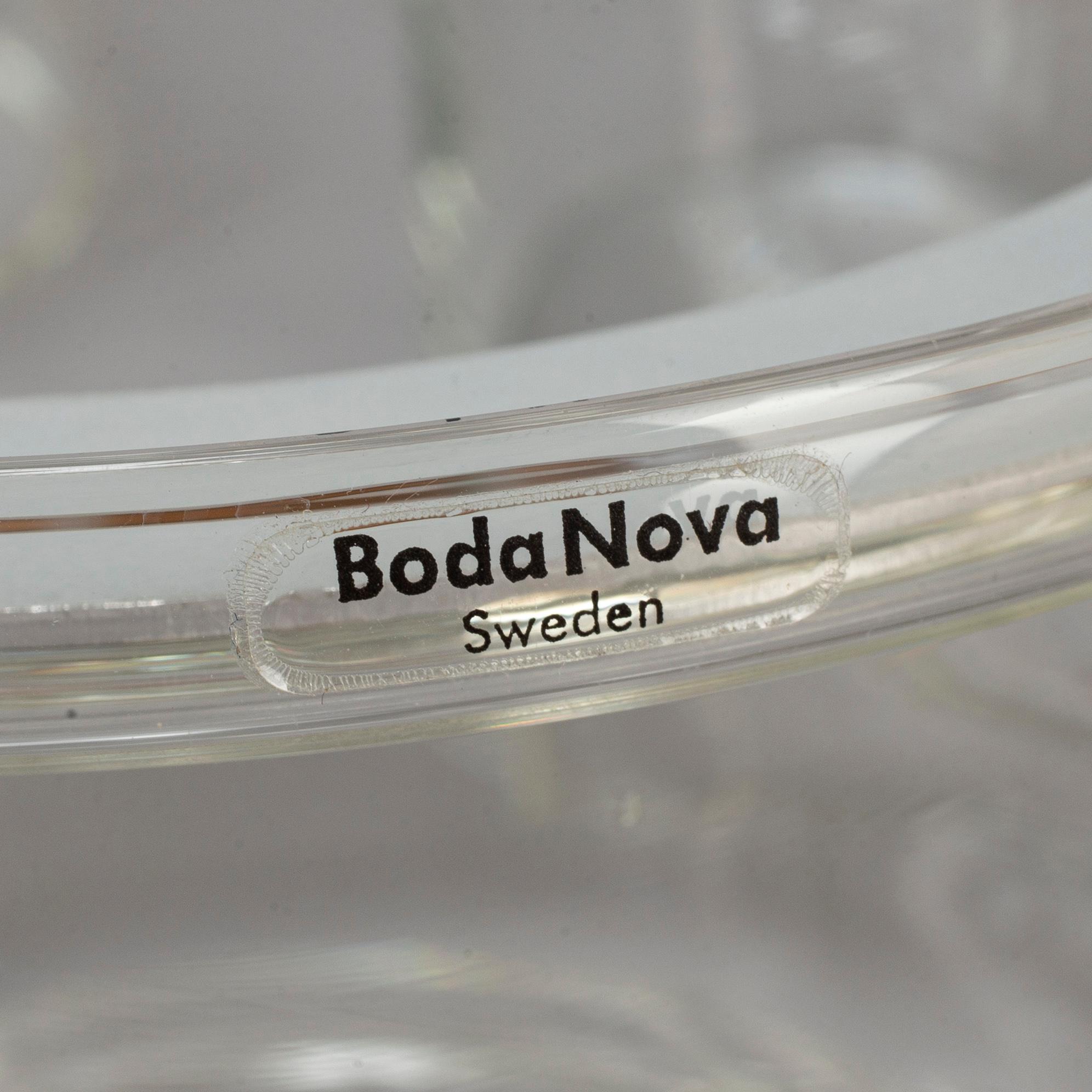 SIGNE PERSSON-MELIN, teservis, 13 delar, glas, Boda Nova.