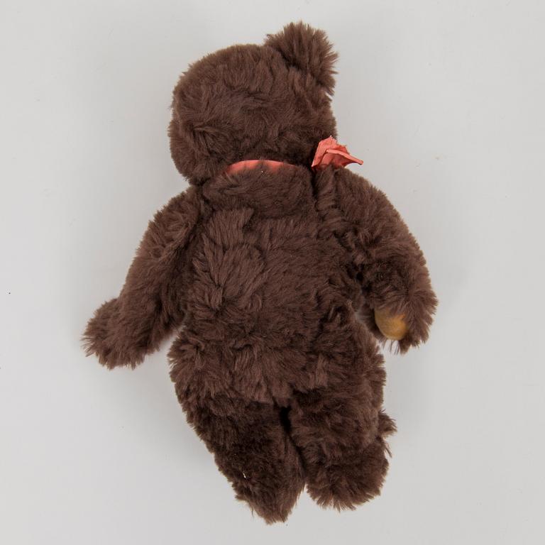 Seven Steiff animals Germany 1960s.