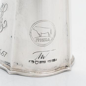 Tapio Wirkkala, vas, silver, TW 2, Kultakeskus, Tavastehus 1957.