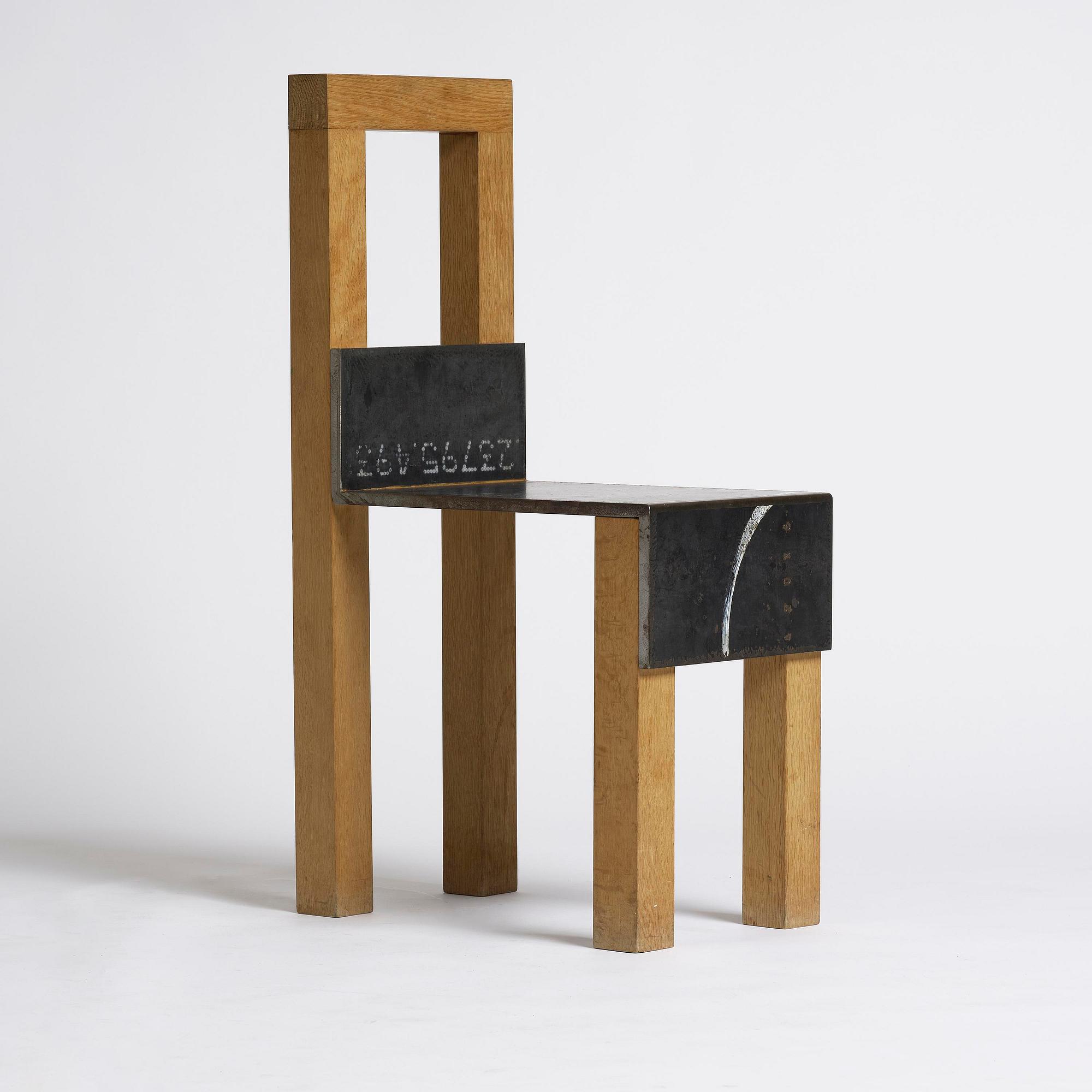 Jonas Bohlin, a "Sto" chair, ed. 4/70, Jonas Bohlin Design AB, Stockholm, post 1990.