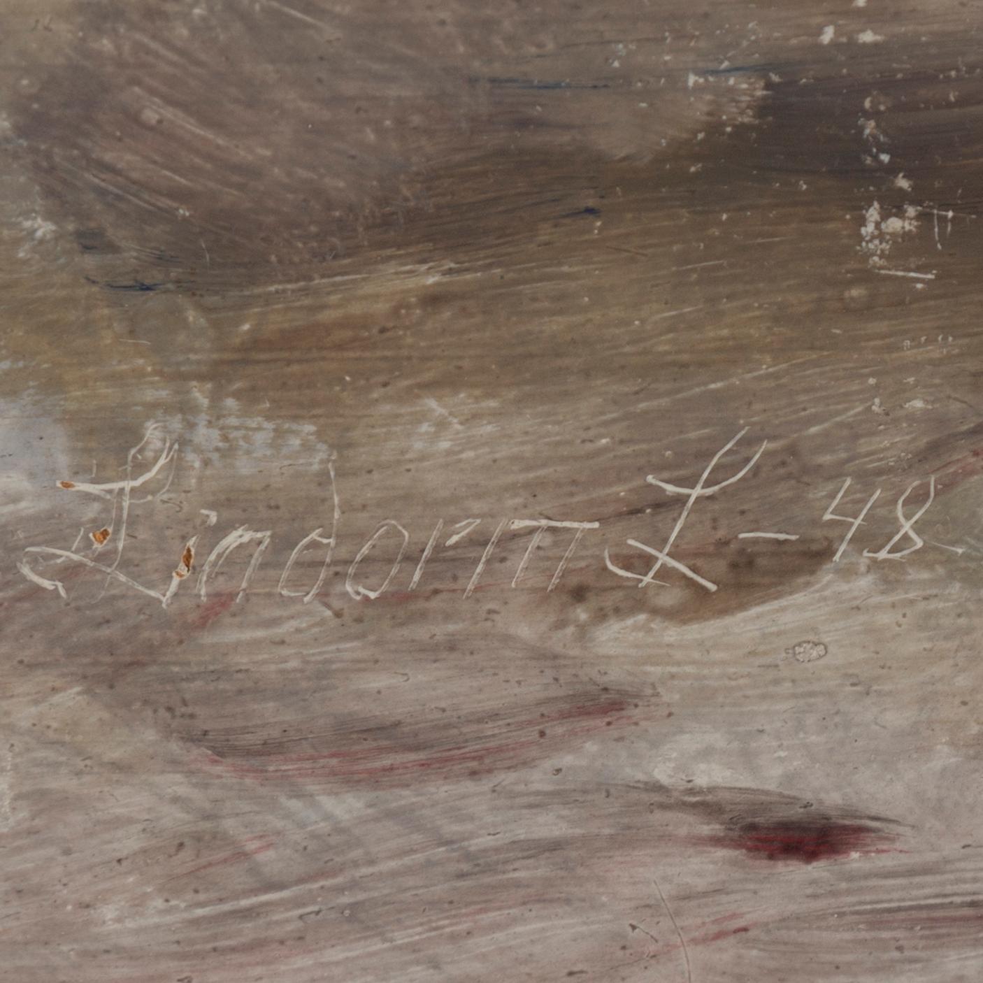 LINDORM LILJEFORS, oil on panel, signed and dated -48.