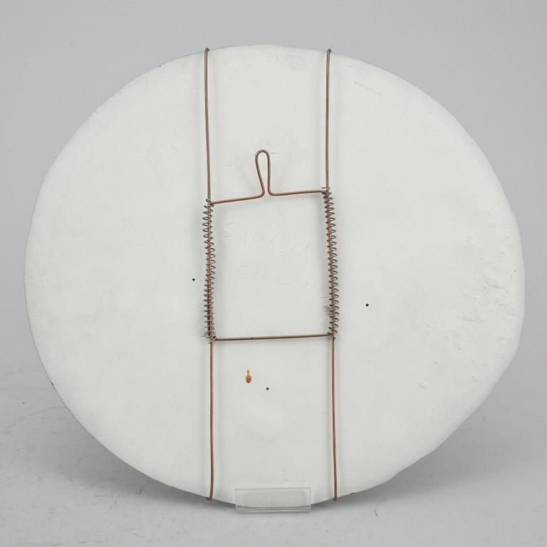 VÄGGOBJEKT, keramik, Heljä Liukko-Sundström, Arabia, 1990-tal.