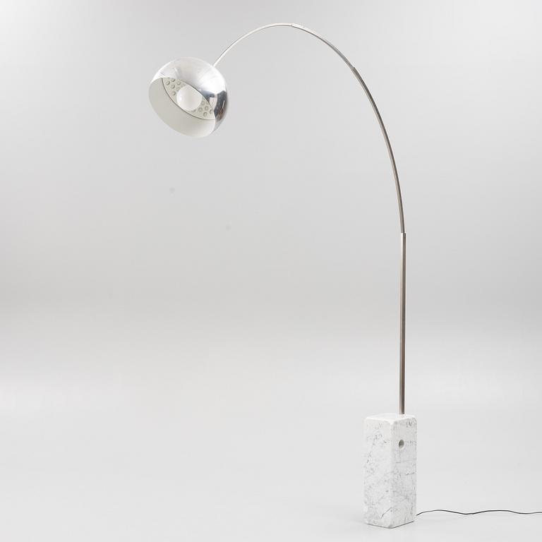 Achille & Pier Castiglioni, an 'Arco' floor lamp, Flos, Italy.