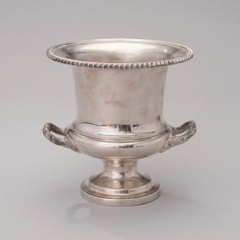 CHAMPAGNEKYLARE, försilvrad metall, Barker Ellis, England 1900-talets senare hälft.