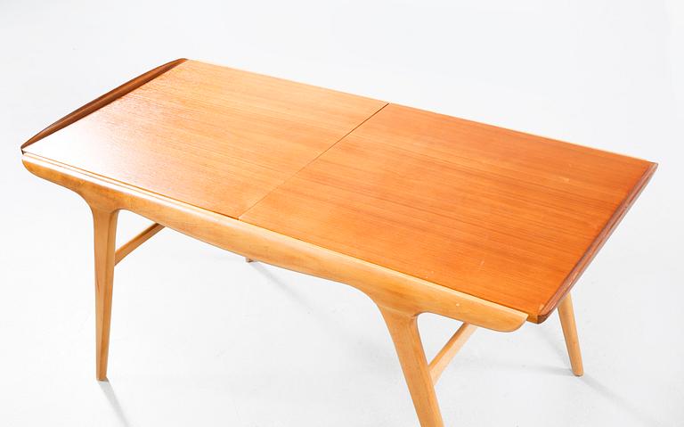 UNIDENTIFIED DESIGNER, sofa table, model "Expandette" for AB S. Ljungqvist Möbelfabrik approx 1955.