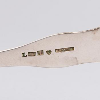 FREDRIK TIANDER, GAFFLAR, 6 st, Lovisa, Finland 1855.