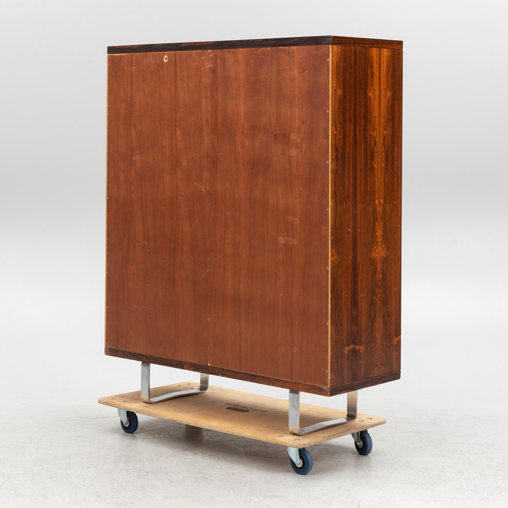 A rosewood veneered cabinet, Denmark, 1960's/70's.