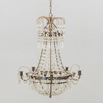 A 20th century Empirte style chandelier.