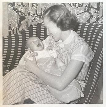 Arne Norell, fåtölj, tillskriven, "Gary" (Tummen), för Gösta Westerberg, 1950-tal.
