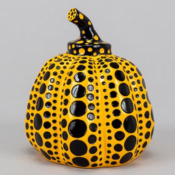 Yayoi Kusama, efter, objekt/multipel,"Pumpkin", utgiven av Benesse Holdings Inc, Naoshima, Japan, 2013.