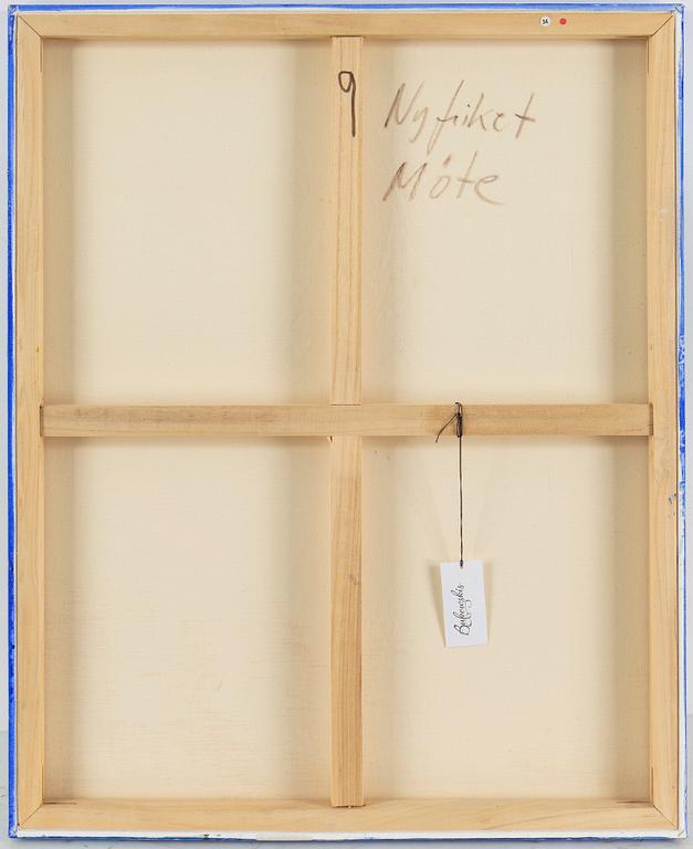 BIRGITTE SÖNDERGAARD, olja på duk, signerad.