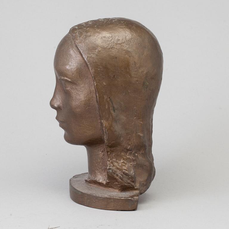 GUNNAR ELFGREN, skulptur, brons, signerad.