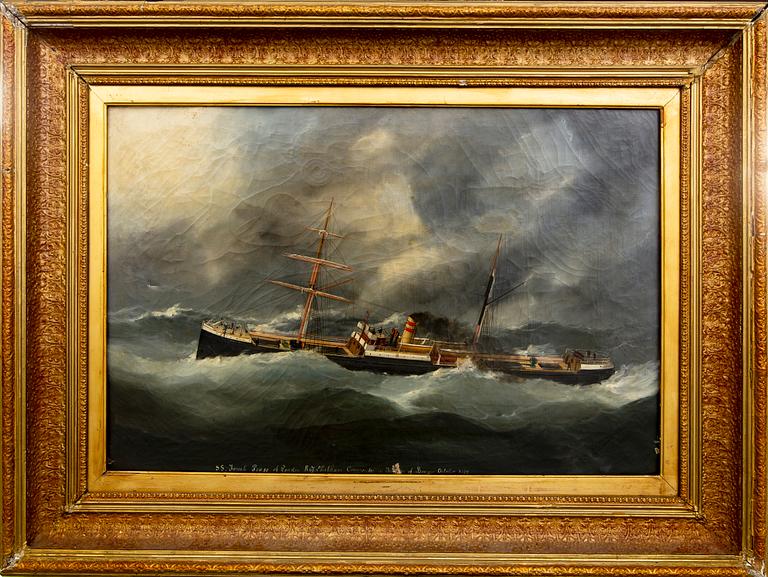 EDWARD ADAM, a signed and dated oil on canvas.