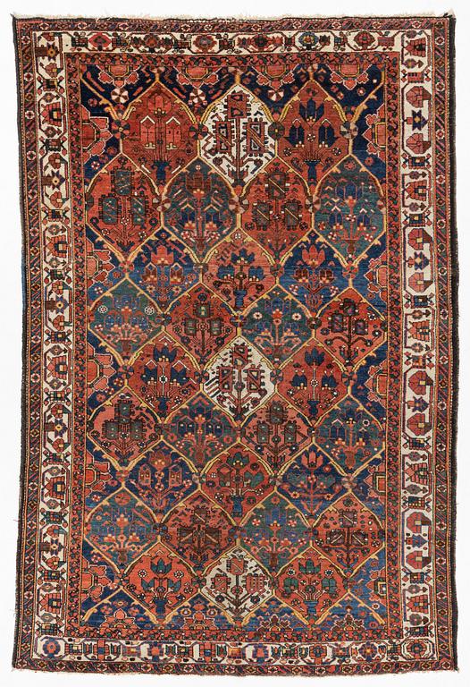 Matta, semiantik, Bakhtiari, ca 303 x 200 cm.