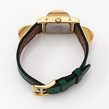 Hermès, Medor, armbandsur, 23 x 23 mm.