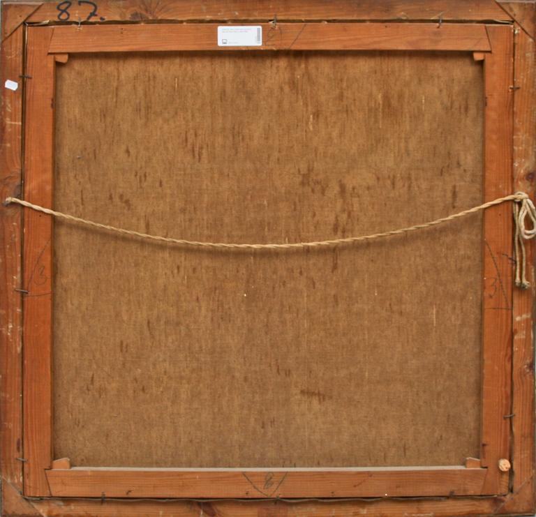 WILLIAM GISLANDER, olja på duk, sign o dat 1918.
