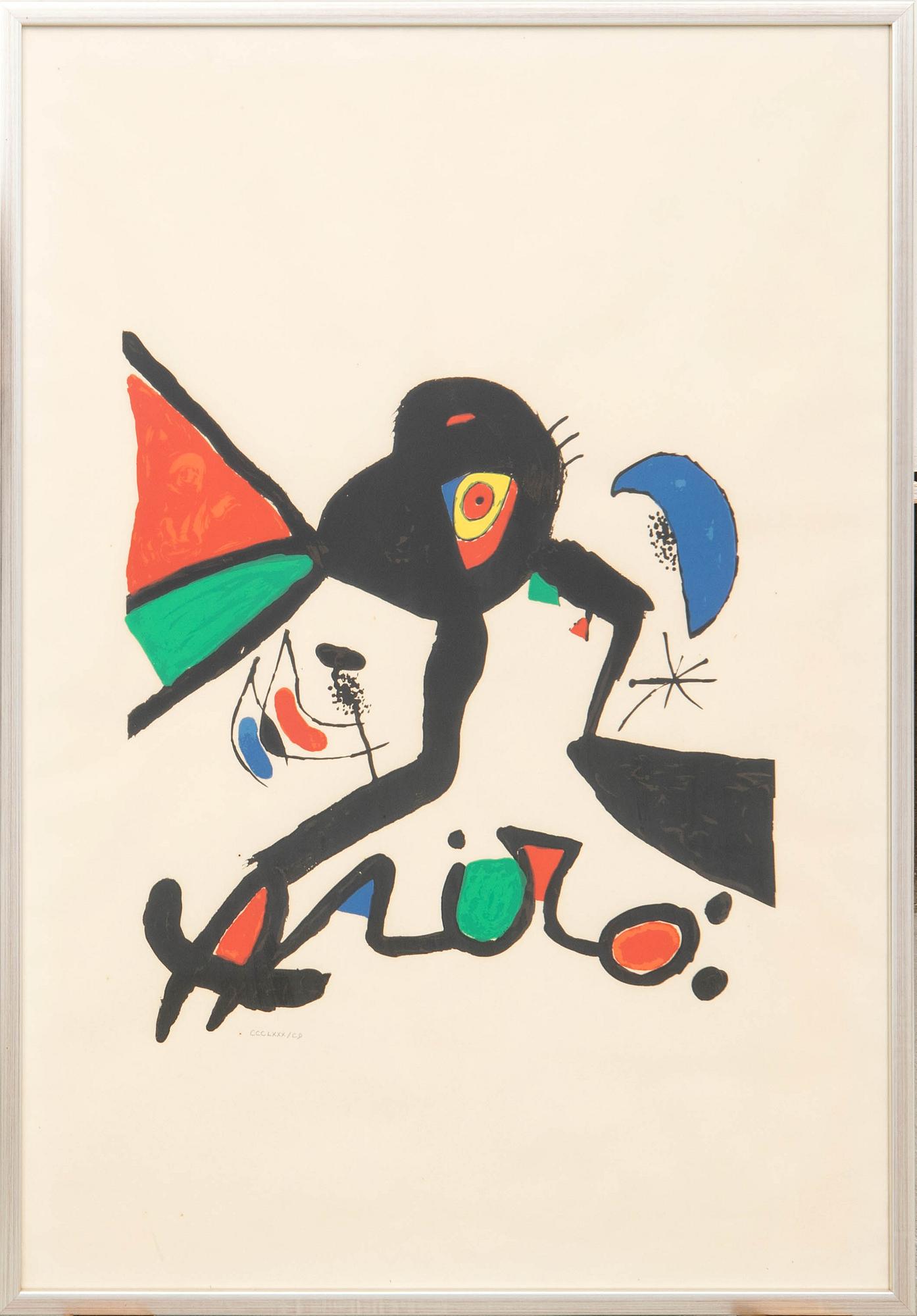 Joan Miró, efter "Exposition au Kristianstads Museum".