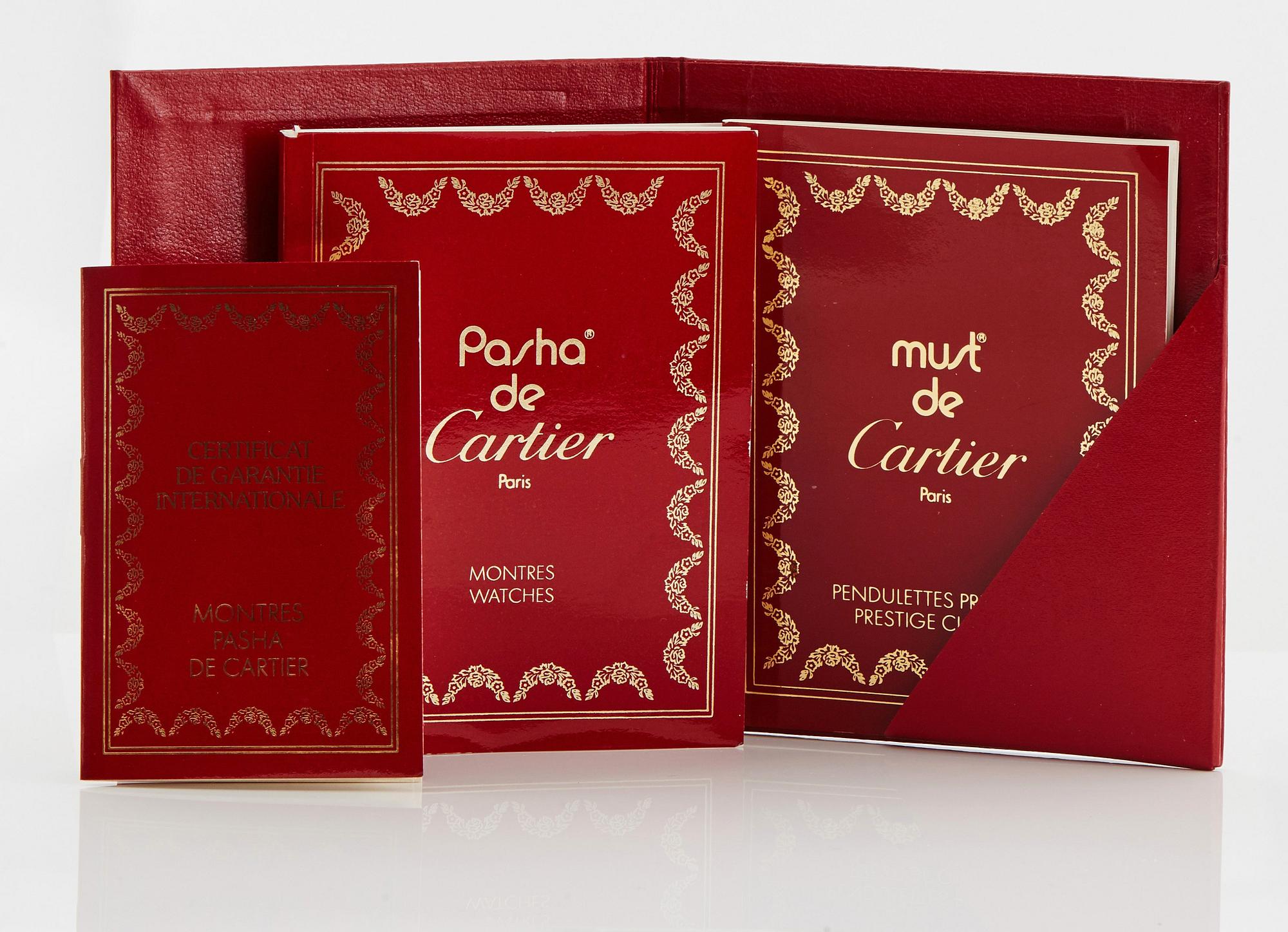 Cartier "Pasha" wristwatch.
