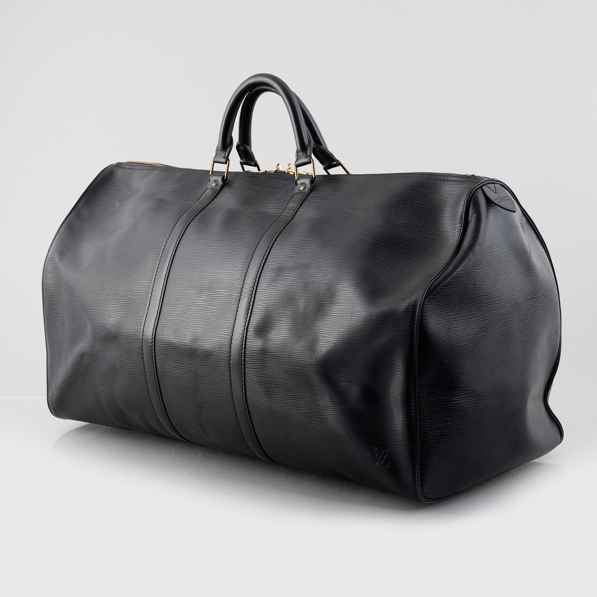 Louis Vuitton, weekend bag, "Keepall epi 60", 1990.