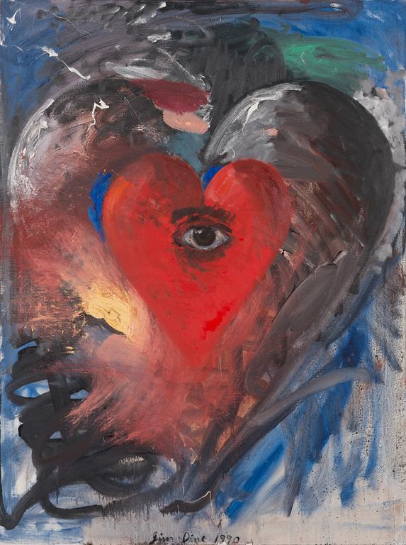 Jim Dine, "The fall from Grace III".