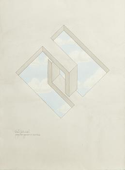 Oscar Reutersvärd,  "Perspective japonaise no 360 kaz".