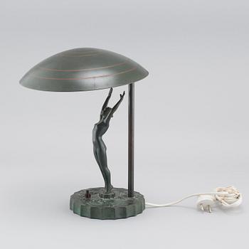BORDSLAMPA, 1920/-30-tal.