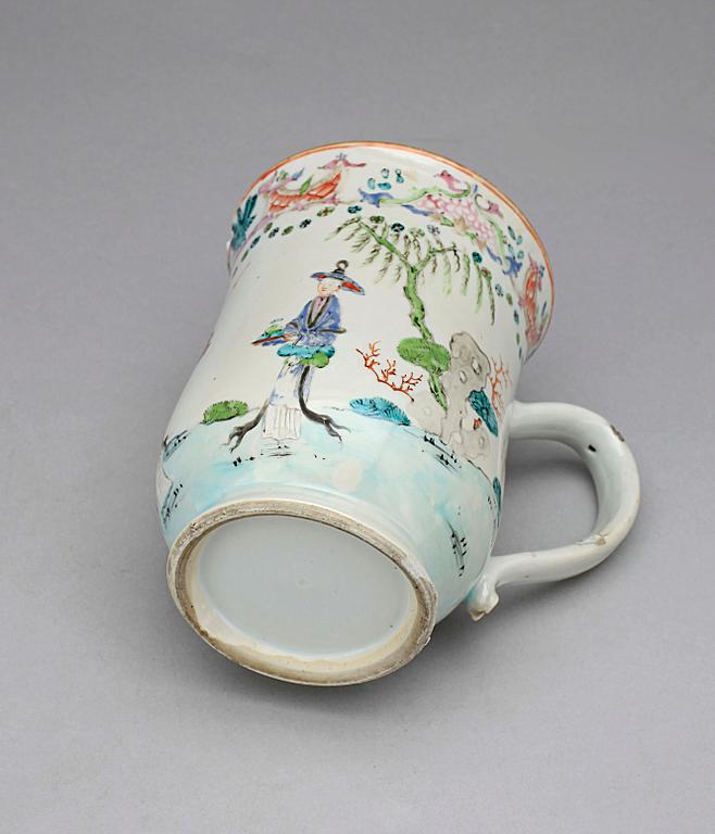 MUGG, porslin, Kina, Qianlong, 1700-tal.