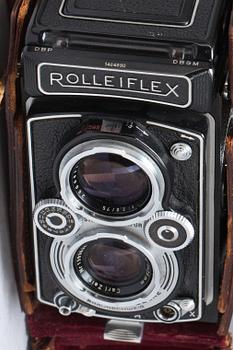 KAMERA, Rolleiflex, Franke & Heidecke, Braunschweig, 1900-talets första hälft.