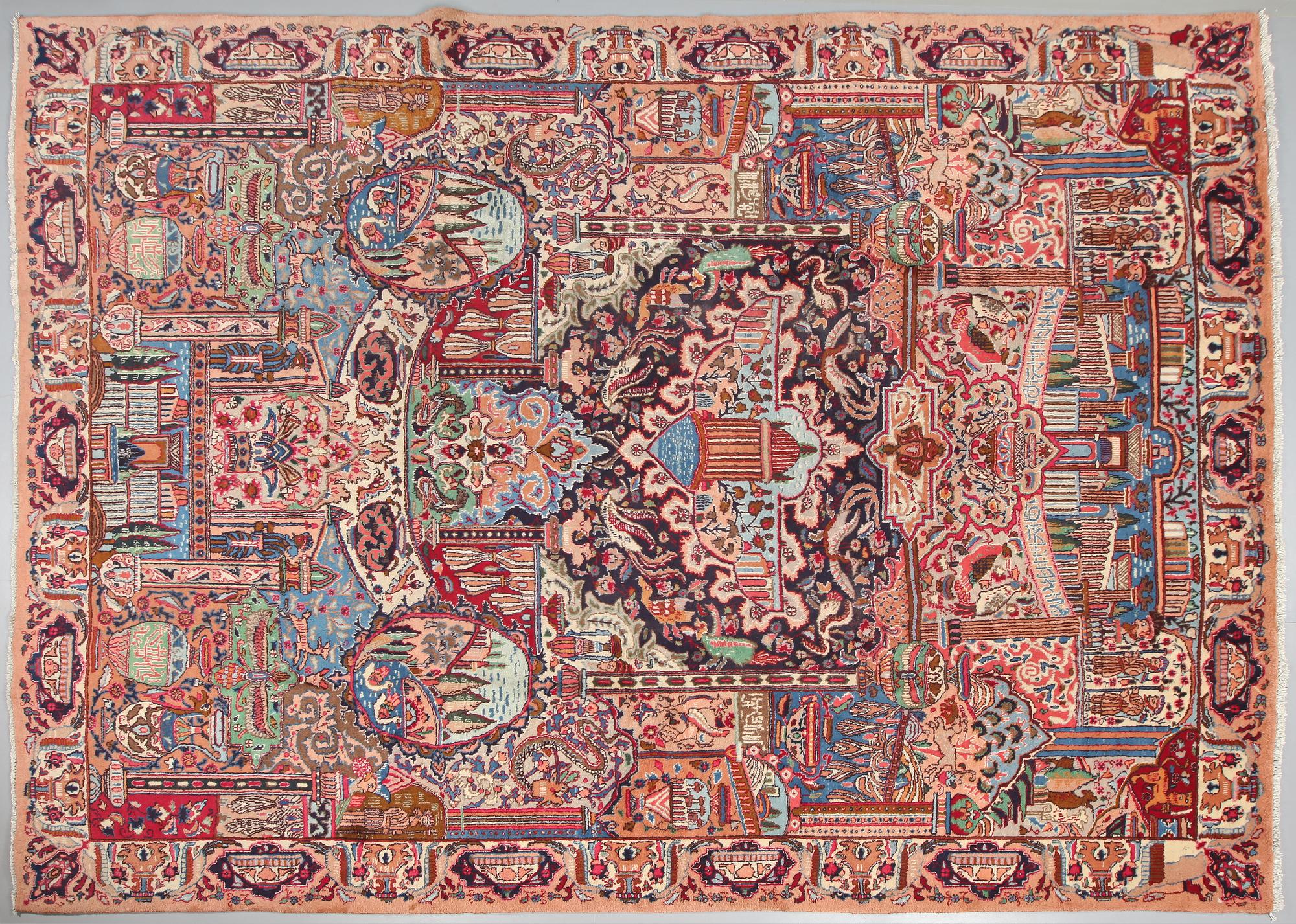 MATTA, Kashmar, modern tillverkning, 386 x 292 cm.