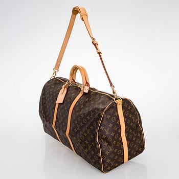 Louis Vuitton, a monogram 'Keepall 60 Bandoulière' Weekendbag.