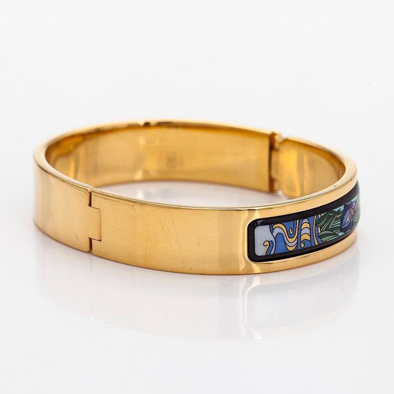 Michaela Frey, armband, halssmycke, örhängen, förgylld metall, emalj, Österrike.