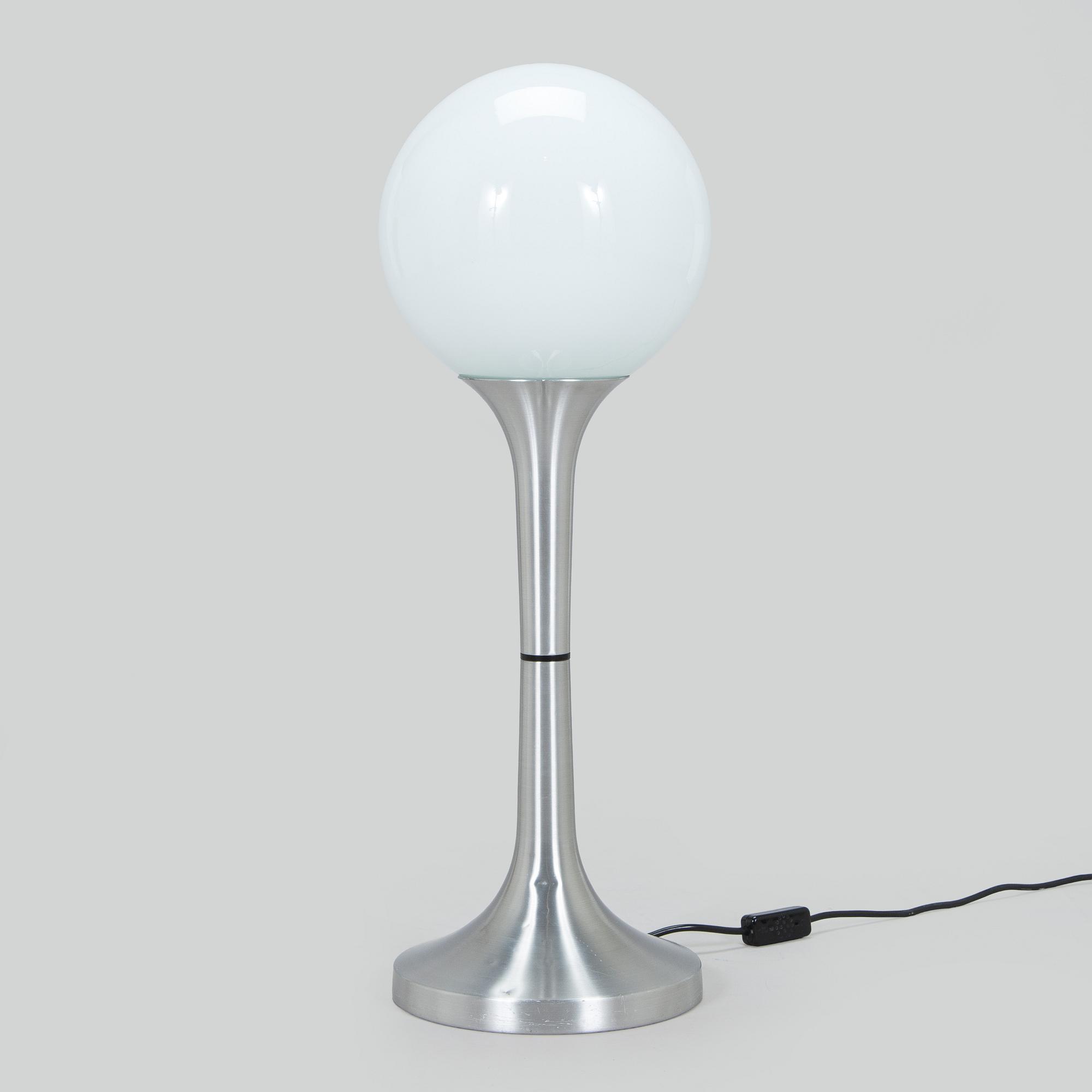 Table lamp/floor lamp, late 20th century.