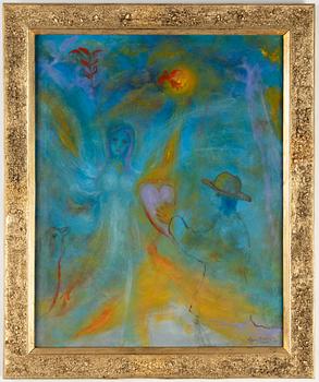 Hans Belin, oil on canvas, signed.