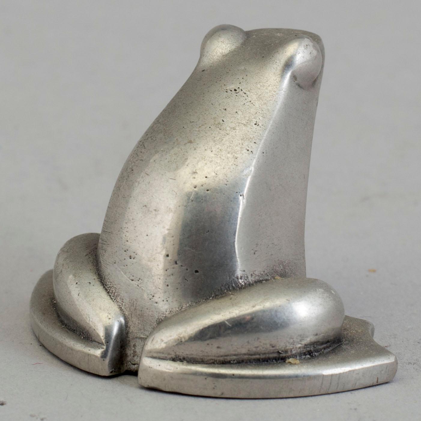 GUNNAR CYRÈN, skulptur av tenn, 1980-/90-tal.
