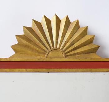 Otto Schulz, a pair of Swedish Grace mirrors, Boet, Gothenburg, 1920s.