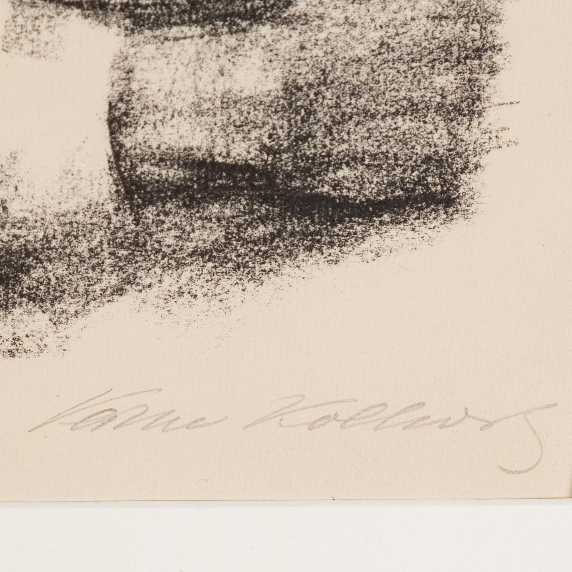 KÄTHE KOLLWITZ, lithograph, signed.