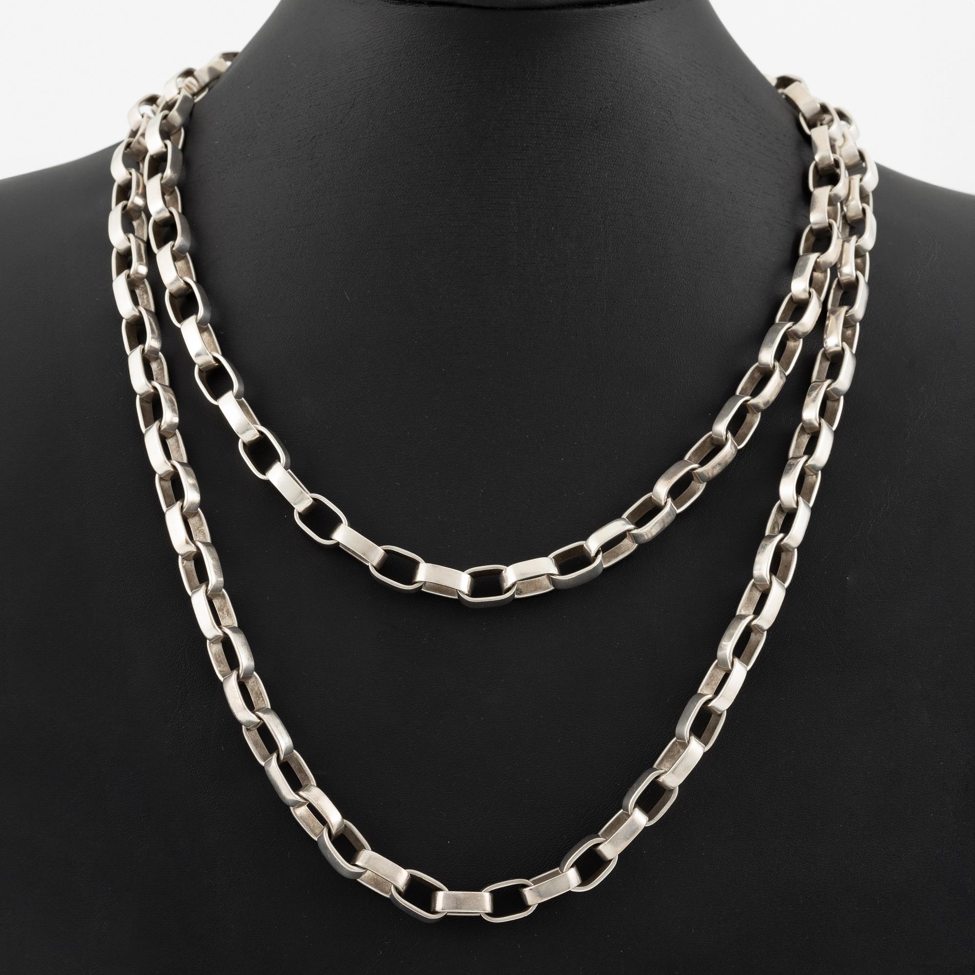 Sven-Erik Högberg, collier, silver.