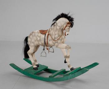 GUNGHÄST, trä, tidigt 1900-tal.