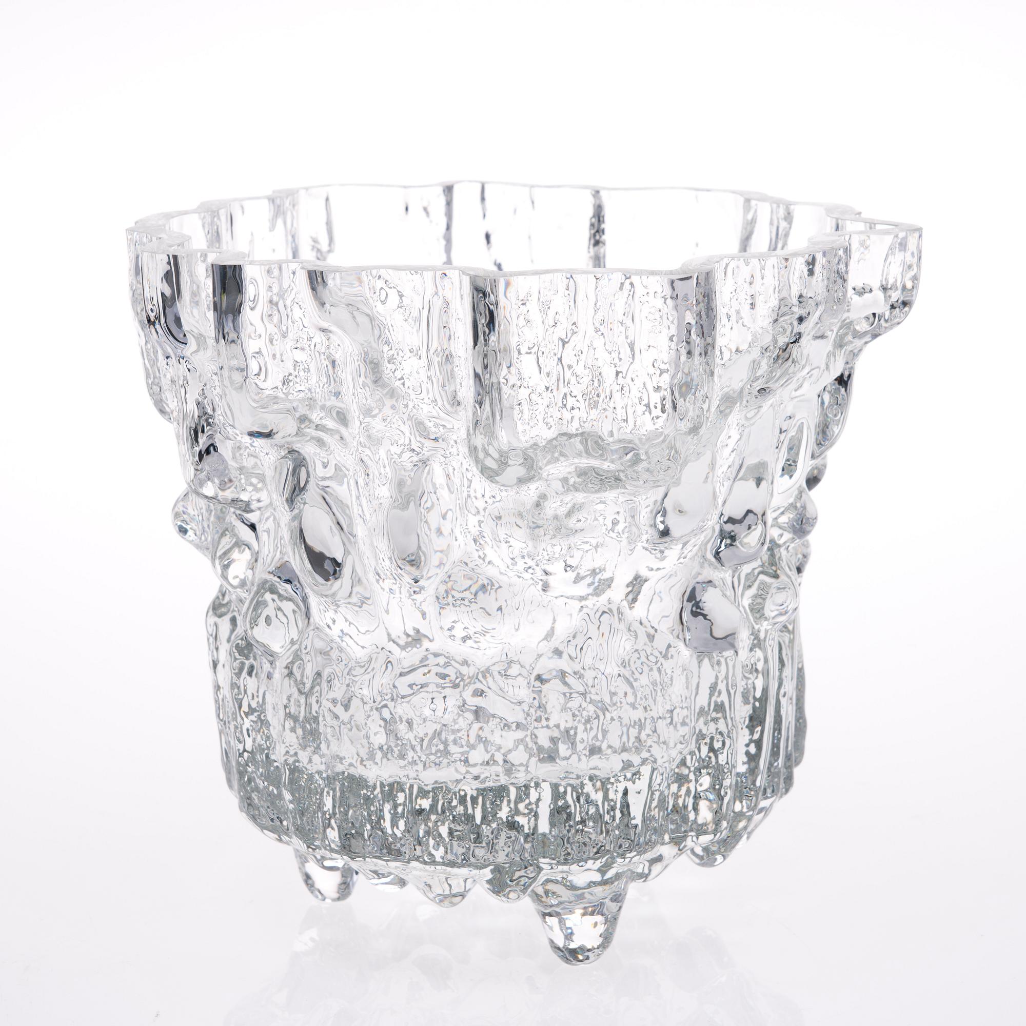 VAS, glas, "Miracus", signerad Tapio Wirkkala -3432, Iittala.