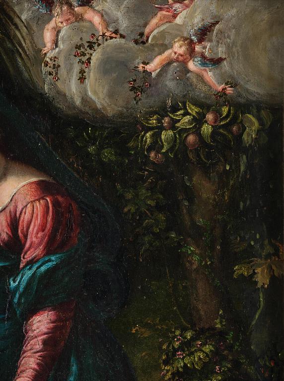 Calisto Piazza, circle of, The Madonna with Child.