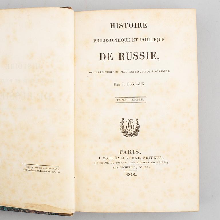 Rysk historia, 1828-30 (5 vol).