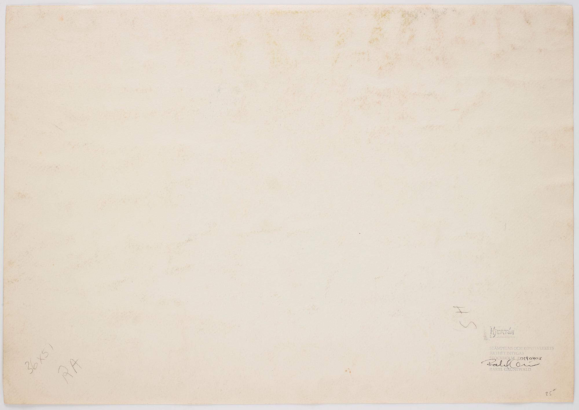 Sigrid Hjertén, Ships at the harbour, Stadsgårdskajen.