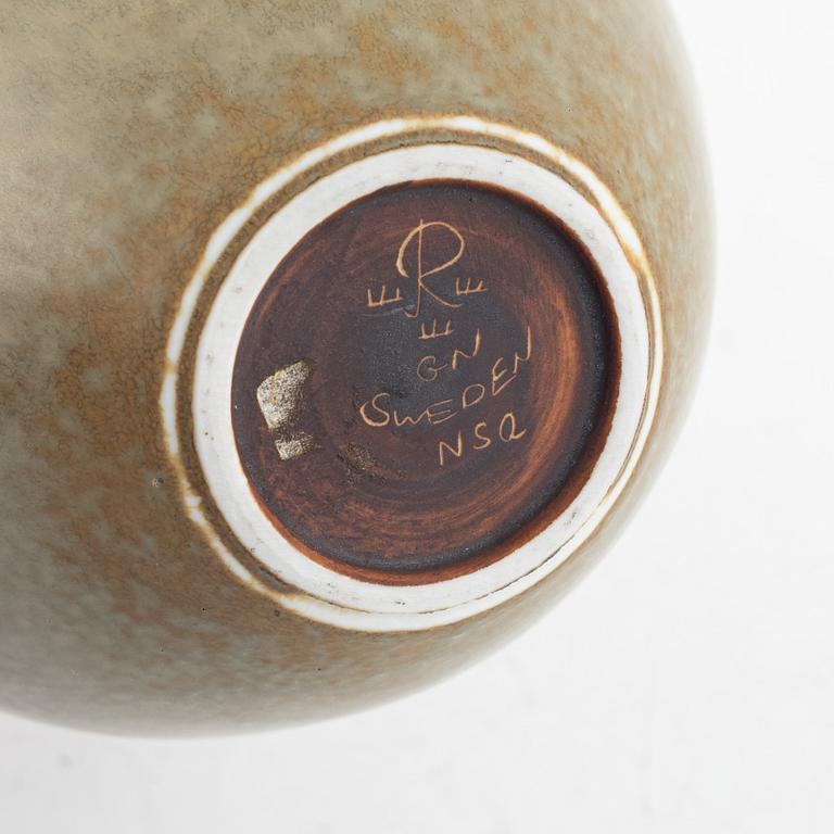 Gunnar Nylund, vase, stoneware, Rörstrand, 1950s/60s.