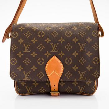 Louis Vuitton, a Monogram Canvas 'Cartouchière' bag.